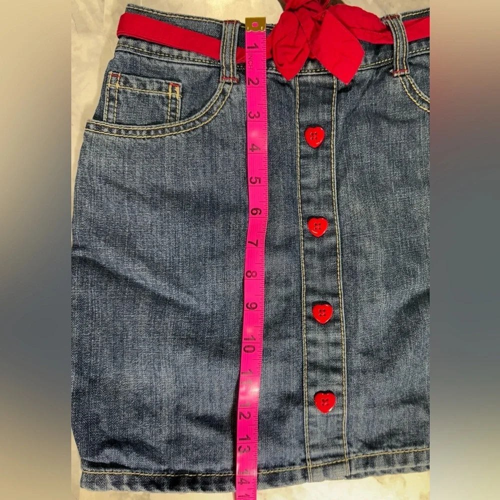 Gymboree denim skirt/skort size 12